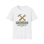 Grandad Can Fix It T-Shirt — Vintage Tools Fathers Day Gift
