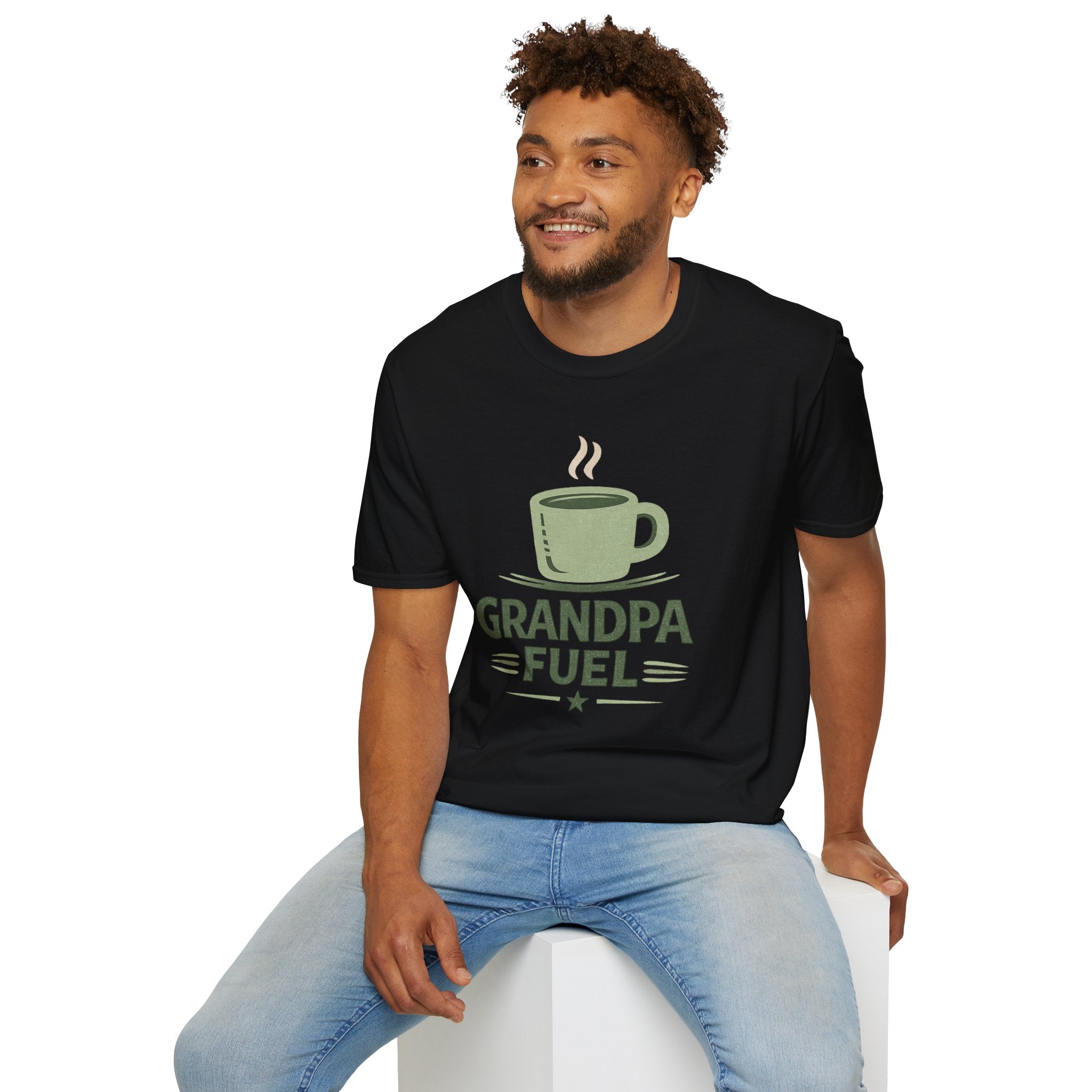 Grandpa Fuel Coffee T-Shirt