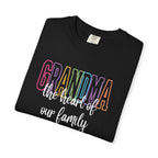 Grandma 'the heart of our family' T-Shirt