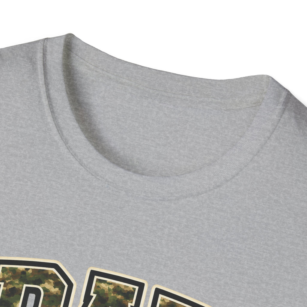Dad Loves His Little Troops Camo T-Shirt — Personalized Kids' Names