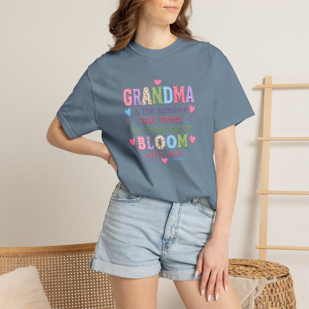 Grandma Is the Sunshine That Makes Our Family Garden Bloom T-Shirt