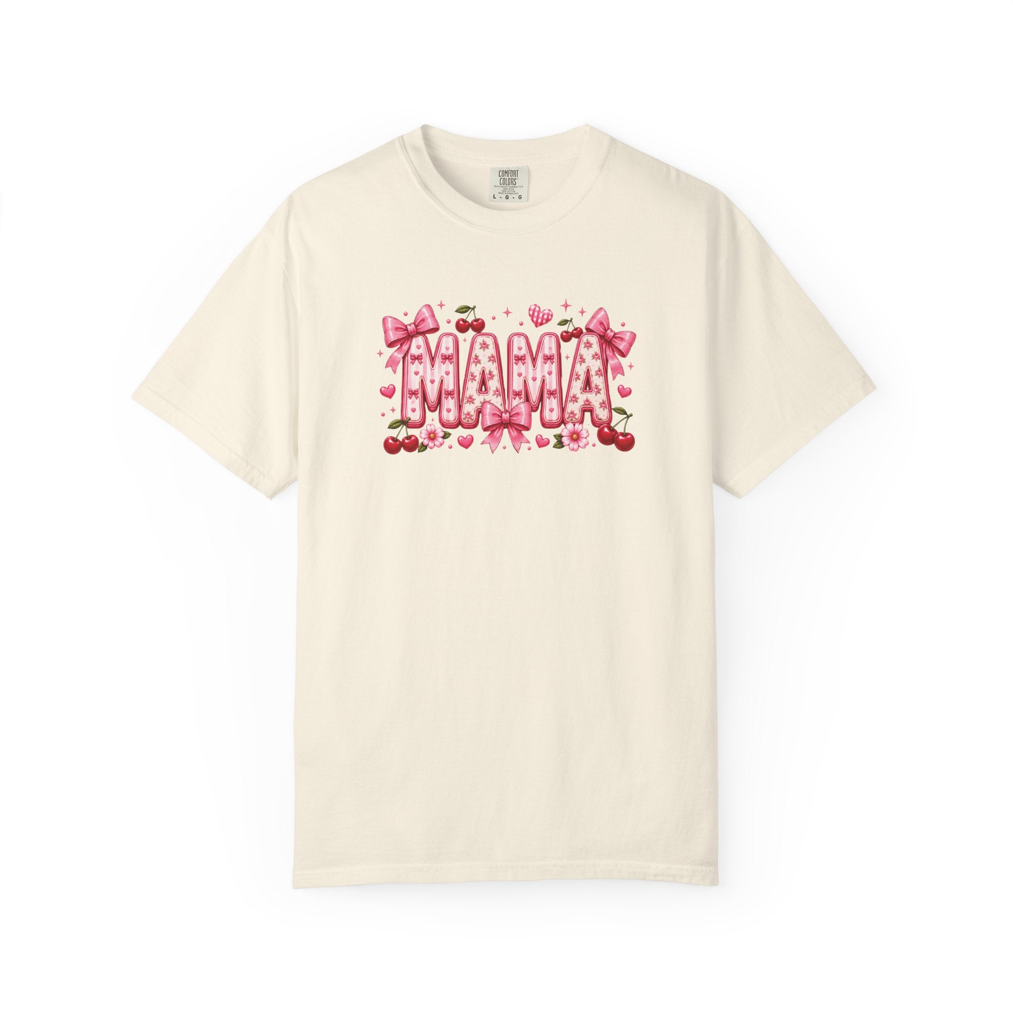 MAMA Floral Heart T-Shirt