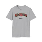 Grandpa EST. 2026 T-Shirt — New Grandpa Plaid Announcement Tee