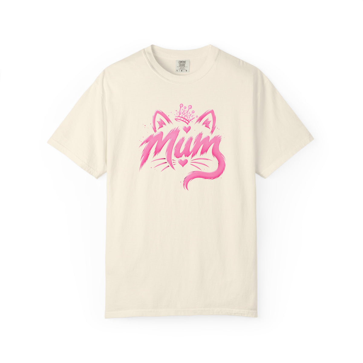 Mum Cat Crown T‑Shirt