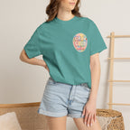 T-Shirt — "Gran Club" Retro Floral Badge Tee
