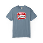 Hello My Name Is Mommy T-Shirt — Funny Mom Name Badge Tee
