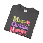 T‑Shirt — "Moms Overload Mini-Hugs" Cute Colorful Graphic Tee