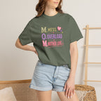 Mom Acronym T-Shirt — “M.O.M. Mess Overload Mother Love” Cute Mom Graphic Tee