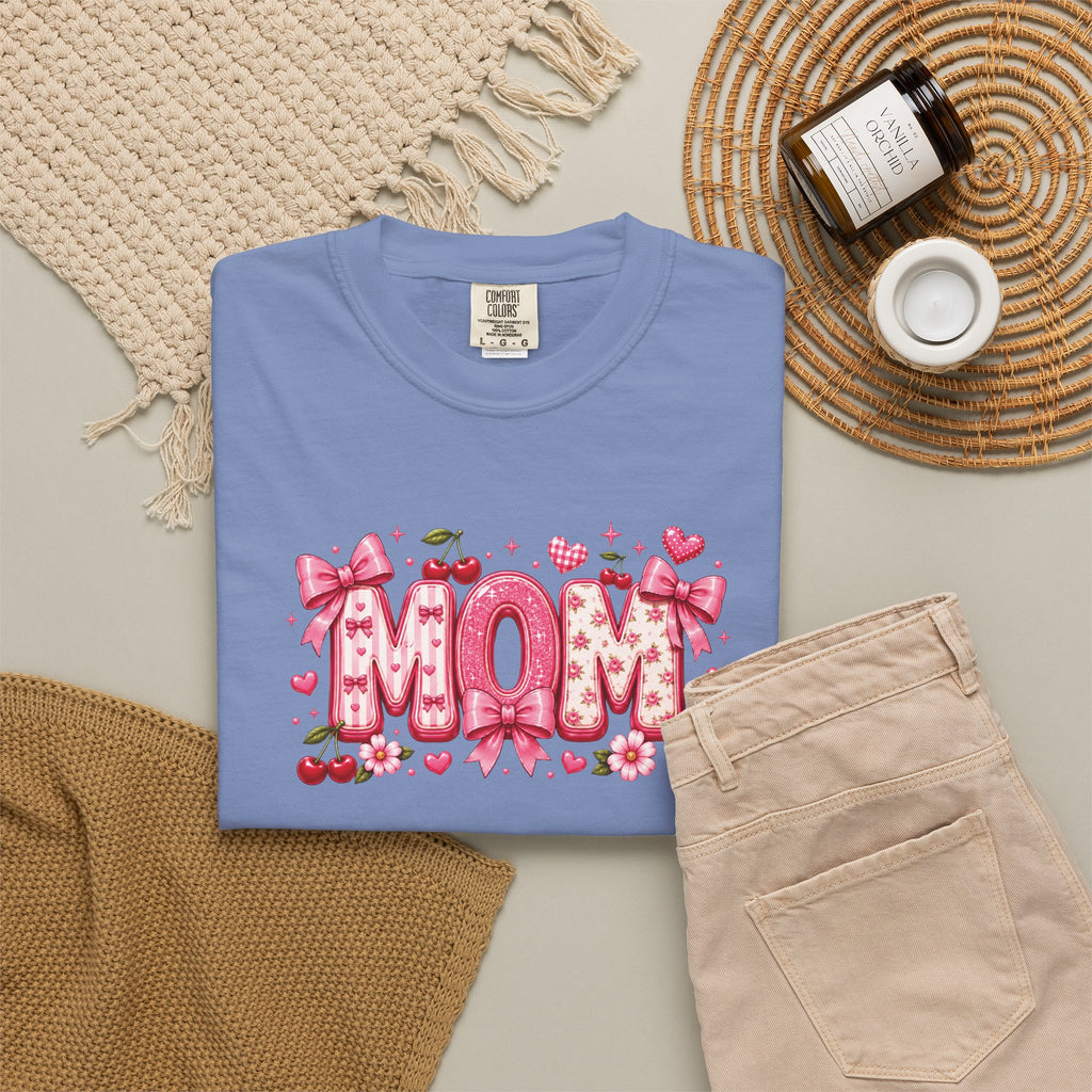 MOM Floral Heart T-Shirt