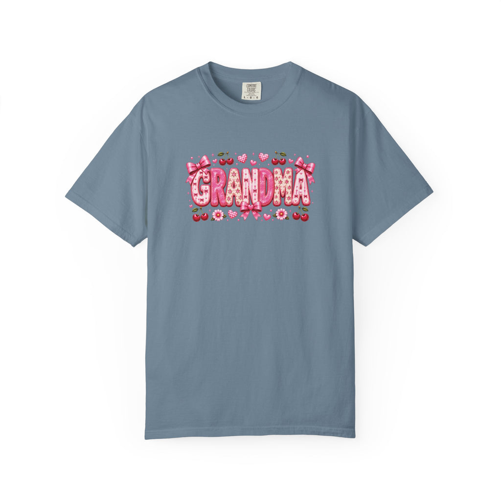 GRANDMA Floral Heart T-Shirt