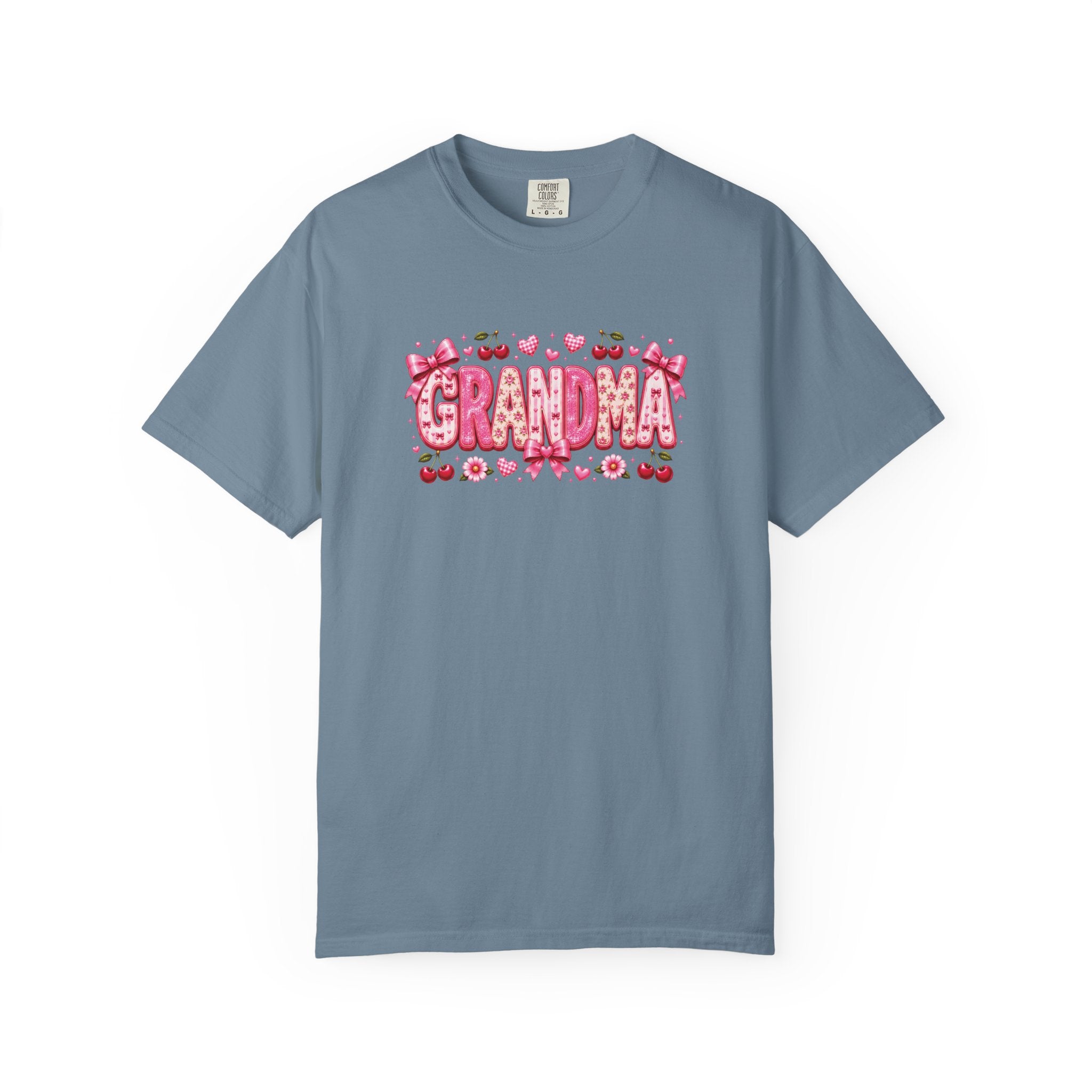 GRANDMA Floral Heart T-Shirt