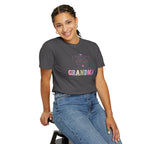Grandma Floral Scripture T-Shirt — Blessed Are Those Who Are Pure in Heart