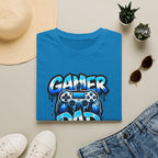 Gamer Dad T-Shirt — Blue Controller T-shirt