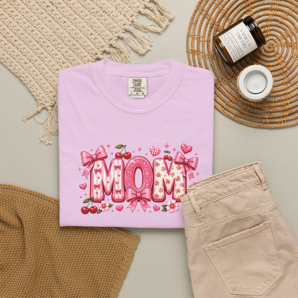 MOM Floral Heart T-Shirt