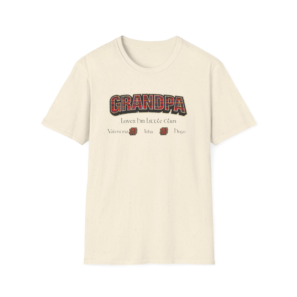 Grandpa Loves His Little Clan T-Shirt — Funny Father's Day Gift for Beer-Loving Grandpa