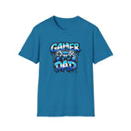 Gamer Dad T-Shirt — Blue Controller T-shirt
