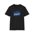Super Papa Scotland Flag/Scottish themed T-Shirt – Comic Style Father’s Day Gift