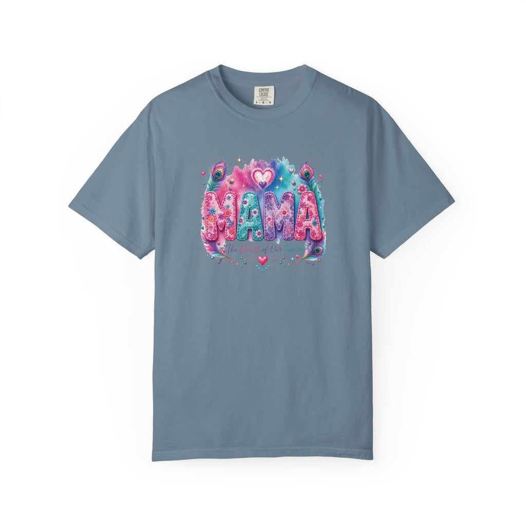 MAMA Watercolor Floral T-Shirt