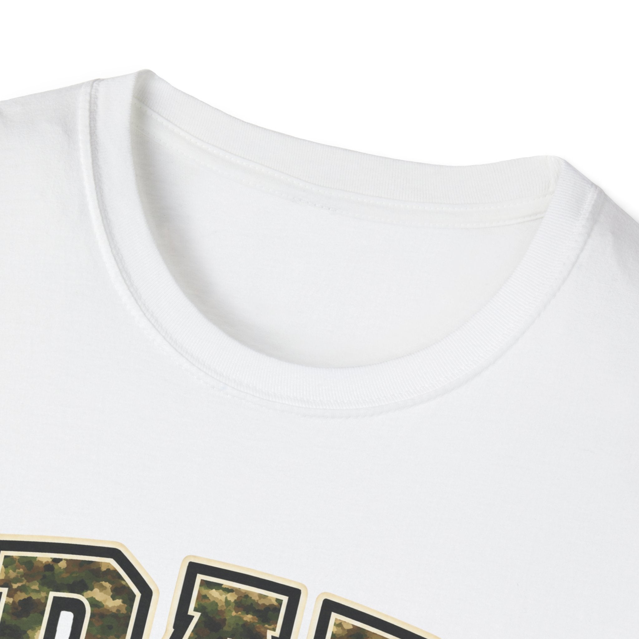 Dad Loves His Little Troops Camo T-Shirt — Personalized Kids' Names