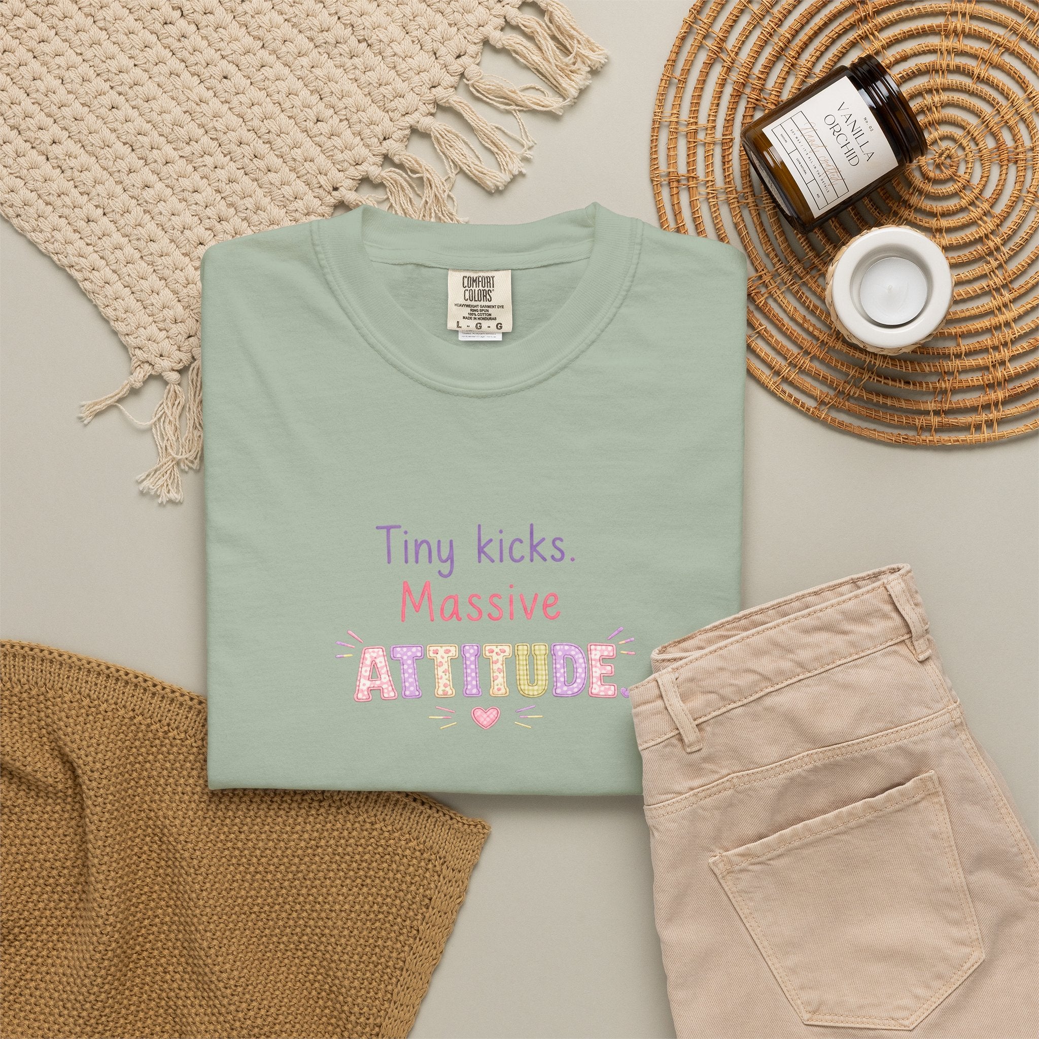 Tiny Kicks Massive Attitude T-Shirt