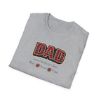 Dad Plaid Design T-Shirt – Rustic Father’s Day Gift