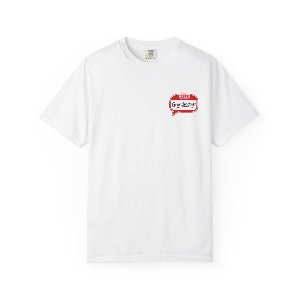 Grandmother Speech Bubble T-Shirt – Cute Grandma Gift