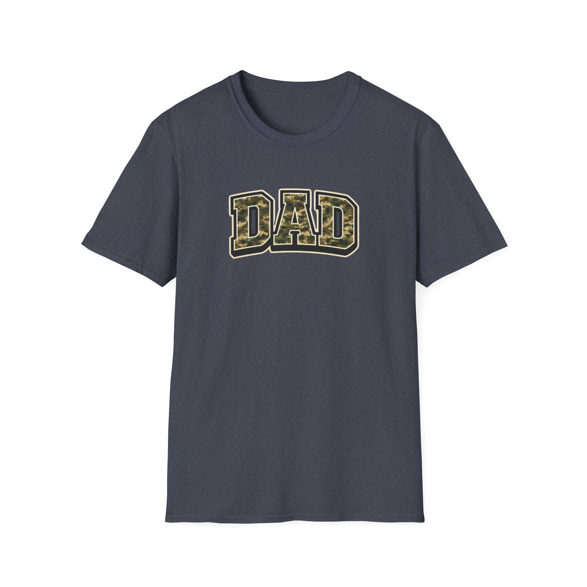Dad Camo T‑Shirt — Military Camouflage 'DAD' Father's Day Tee