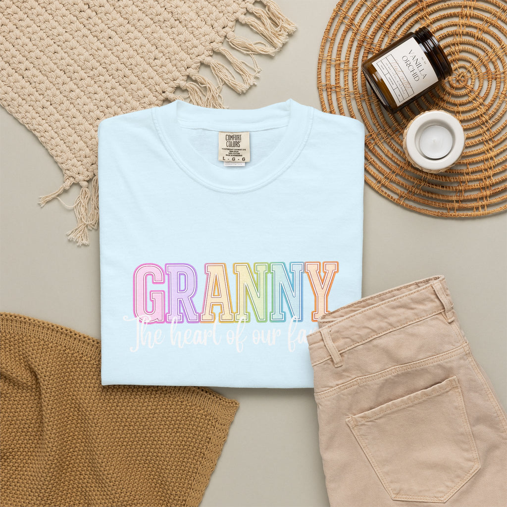 GRANNY the heart of our family Tee