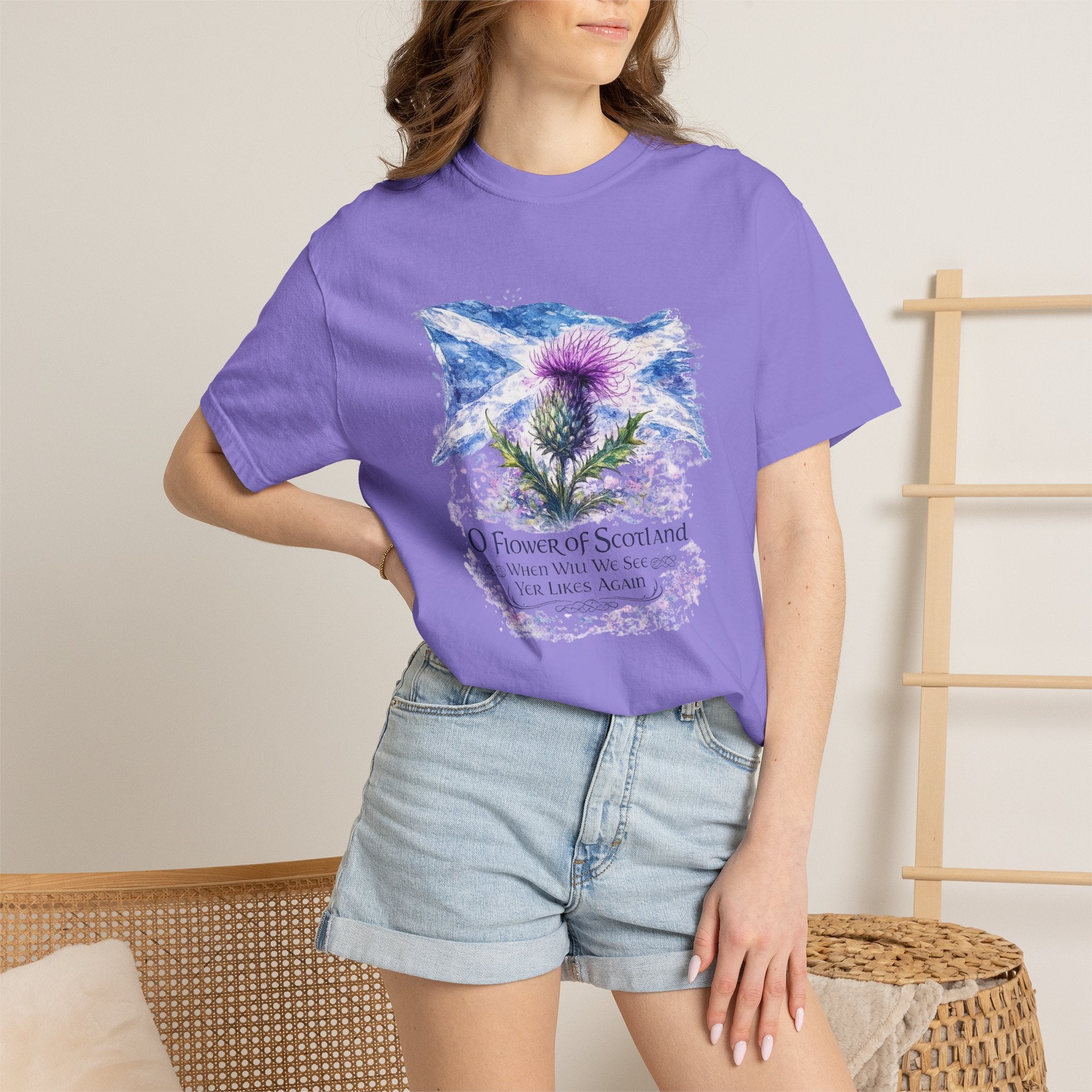 Flower of Scotland Flag Tee