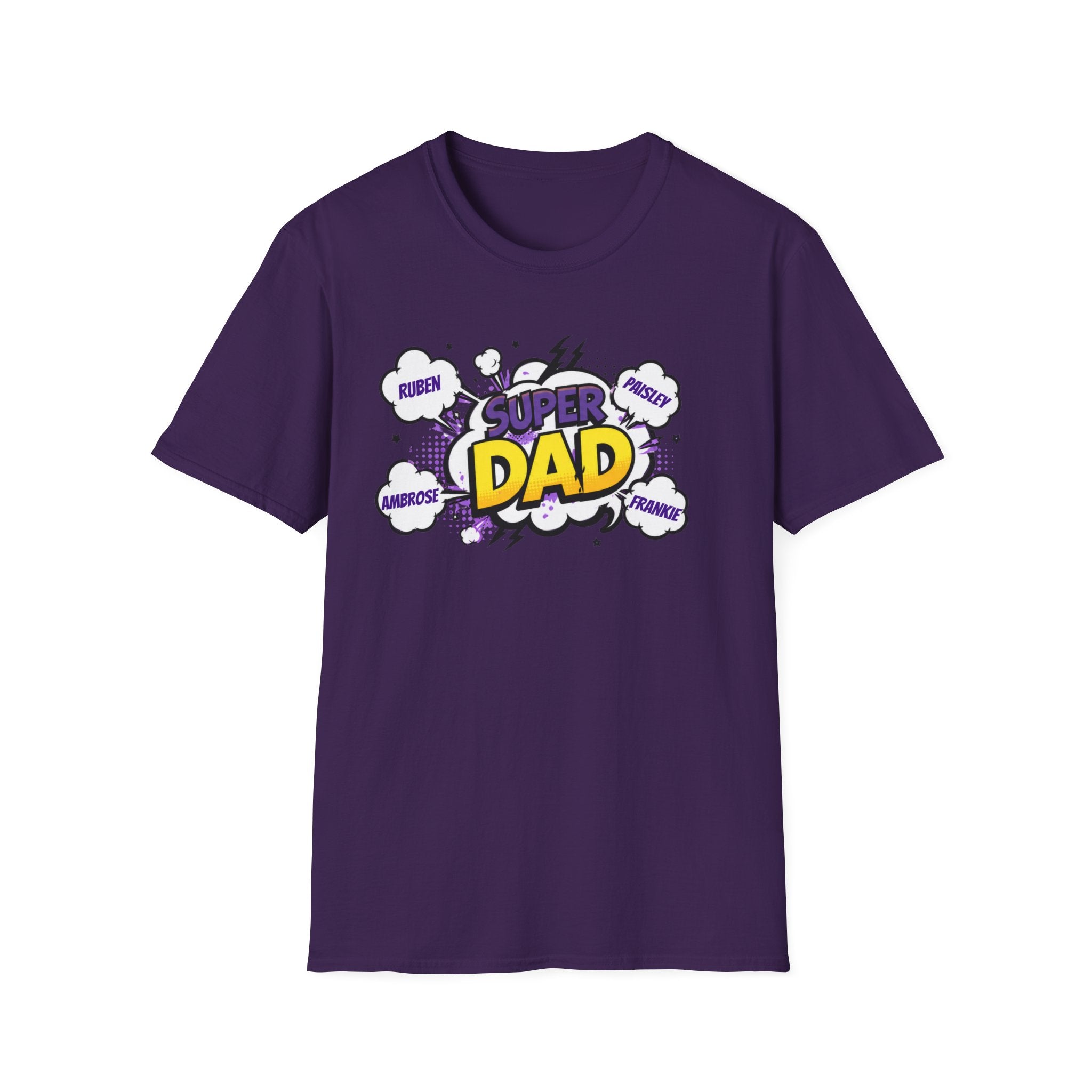 Super Dad Comic T-Shirt — Father's Day Gift Tee