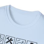 Papa Warning T-Shirt — Funny Grandpa Gift, 'Spoils Grandkids & Hands Out Biscuits' Tee
