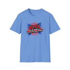 Super Grandad Union Jack/England themed Comic-Style T-Shirt