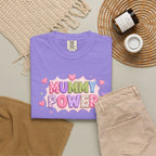 Mummy Power T-Shirt — Cute Pink Heart Mother's Day Tee