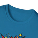 Super Grandpa T-Shirt – Comic Book Retro Graphic Tee for Grandfathers