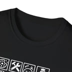 Grandpa Warning T-Shirt – ‘Spoils Grandkids & Hands Out Biscuits’ Funny Grandpa Tee