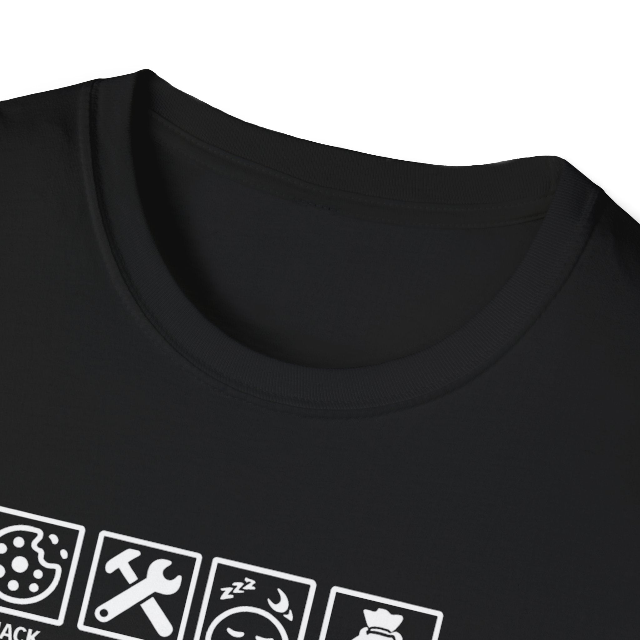 Grandpa Warning T-Shirt – ‘Spoils Grandkids & Hands Out Biscuits’ Funny Grandpa Tee
