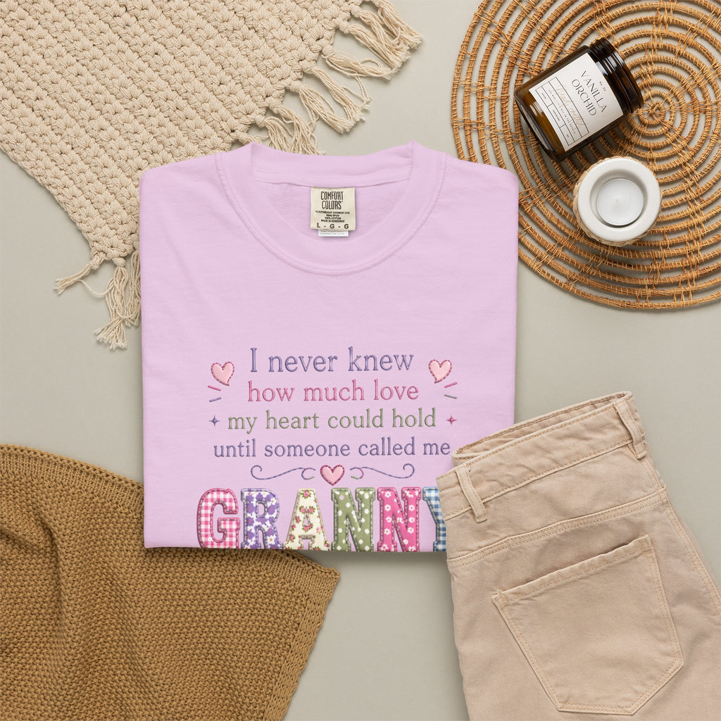 Granny Love T-Shirt — "I Never Knew How Much Love... Until Someone Called Me Granny"