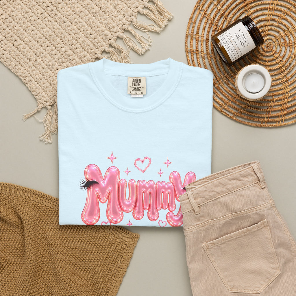 MUMMY Pink Balloon Eyelashes T-Shirt