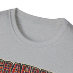 Grandad Plaid Family T-Shirt — "Loved by the Little Clan" Gift Tee