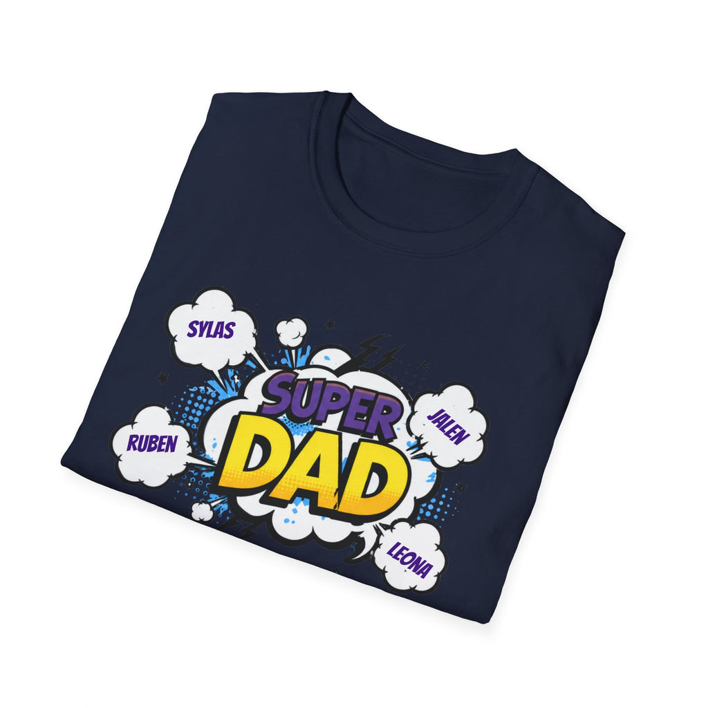 Super Dad Comic Graphic T-Shirt — Father’s Day Gift Tee