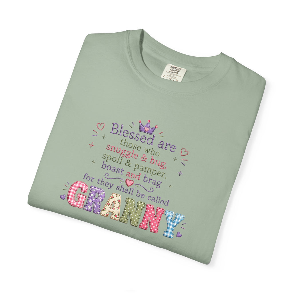 Granny Blessing T-Shirt — "Blessed are those who ... shall be called Granny" Gift Tee