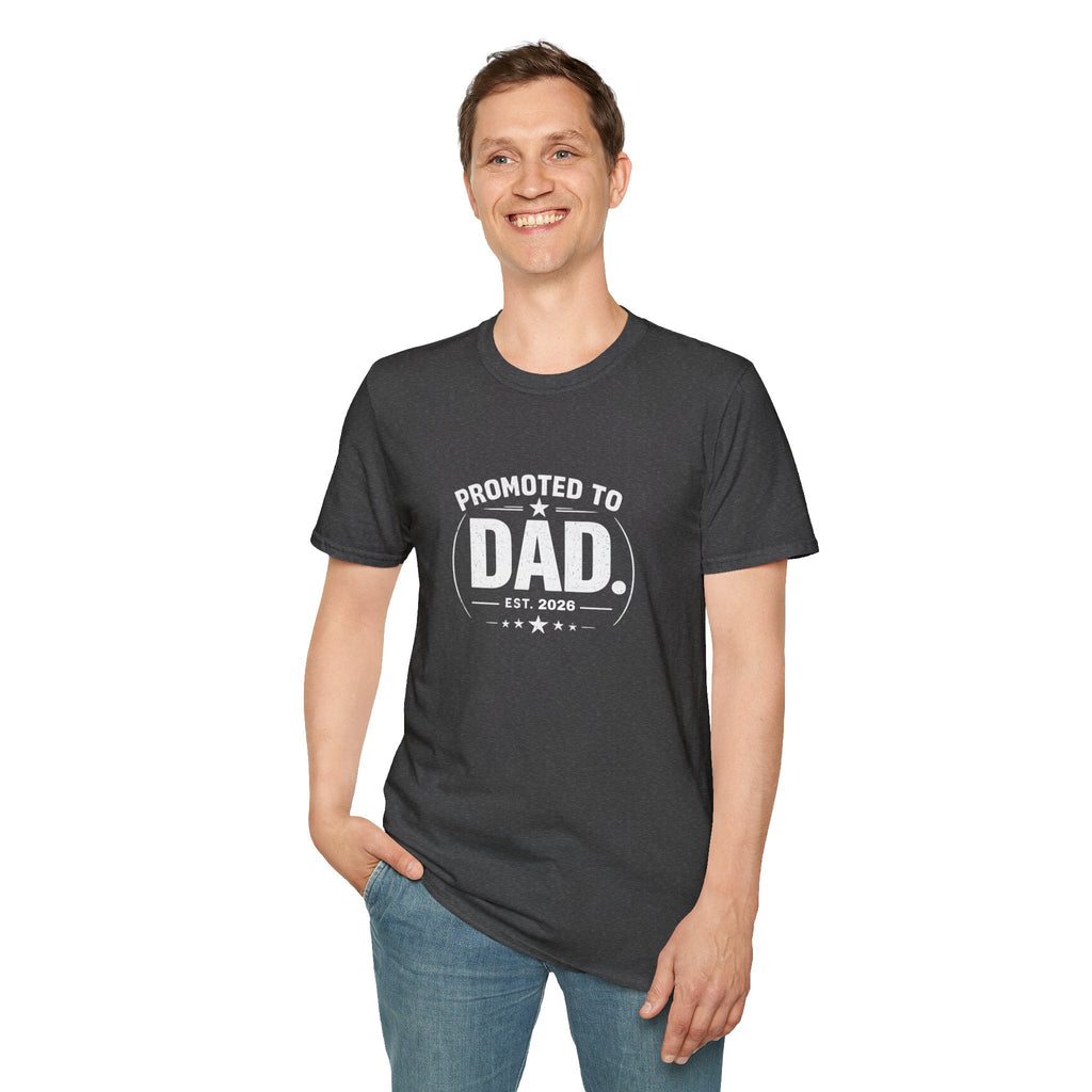 Promoted to Dad Est. 2026 T-Shirt