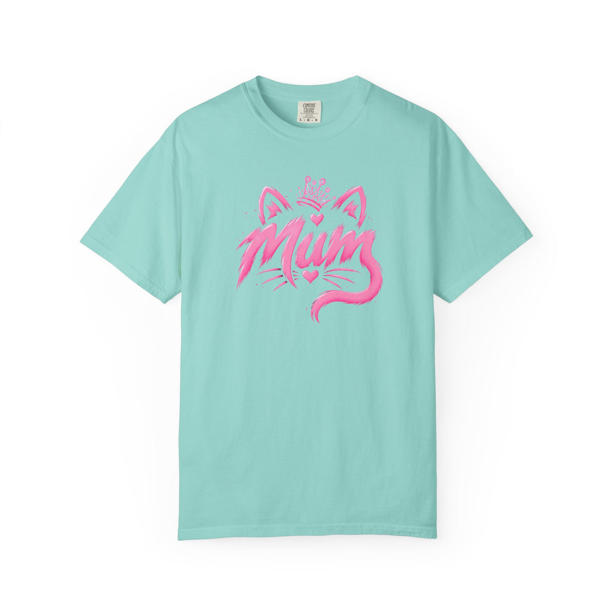 Mum Cat Crown T‑Shirt
