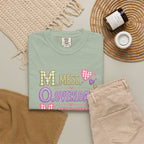 T-Shirt — "M.O.M. Mess, Overload, My Loves" Cute Mom Acronym Graphic Tee