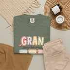 Gran Loves Her Crew T-Shirt — Personalized Grandma Family Names Tee