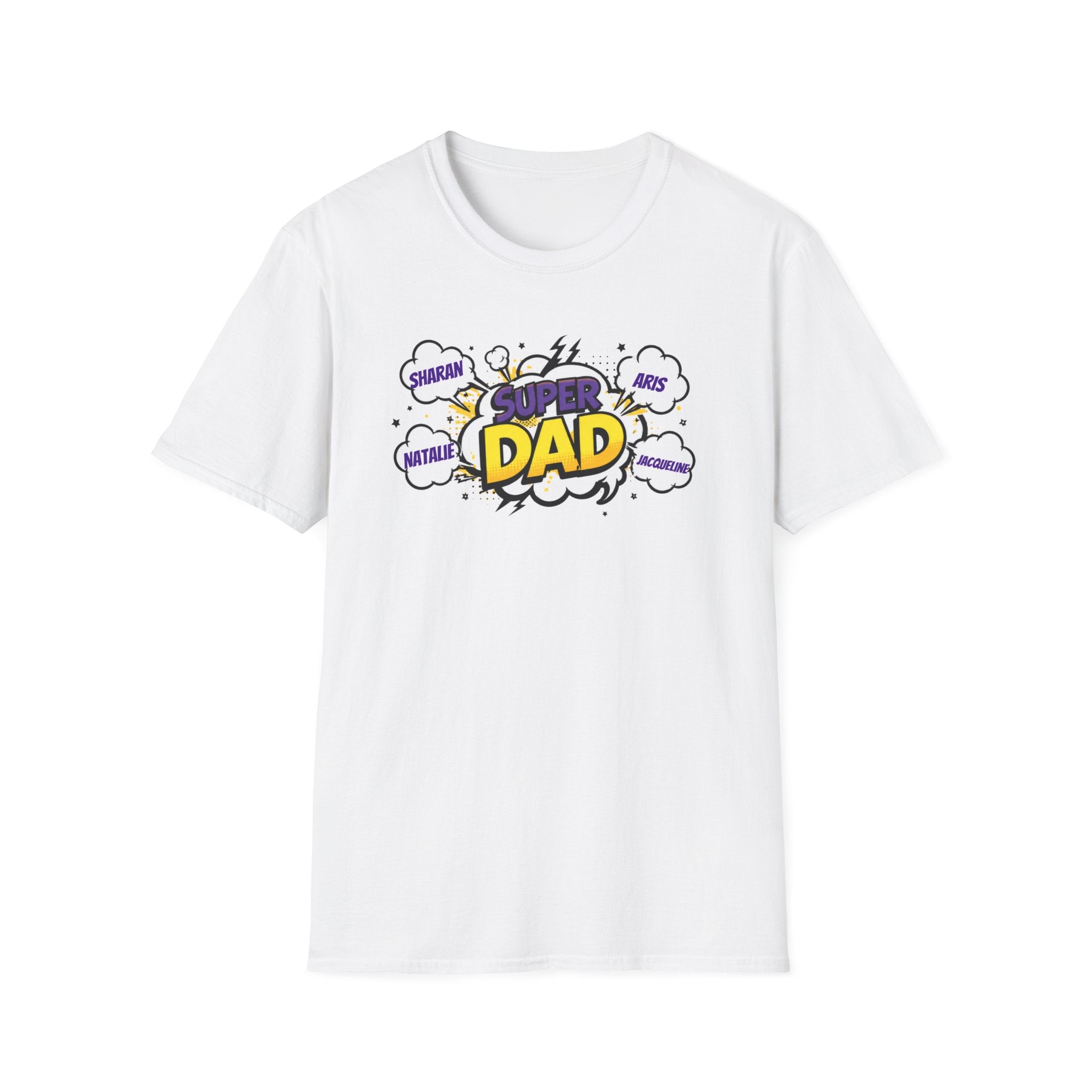 Super Dad Comic T-Shirt – Funny Father’s Day Gift