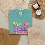 T‑Shirt — "Moms Overload Mini-Hugs" Cute Colorful Graphic Tee