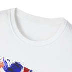 Union Jack Paint Brush UK Flag T-Shirt — British Pride Graphic Tee