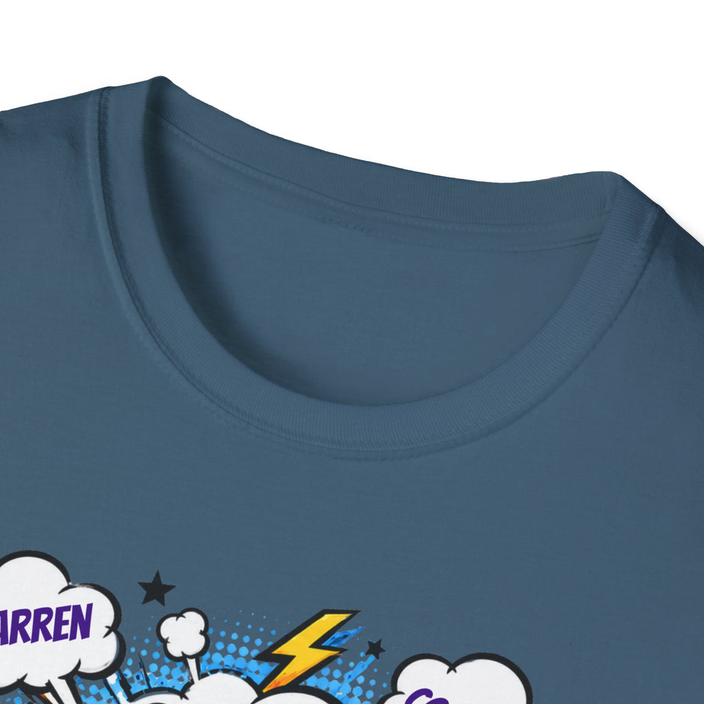 Super Grandad Comic-Style T‑Shirt — "Super Grandad" Graphic Tee, Father's Day & Grandparents Gift