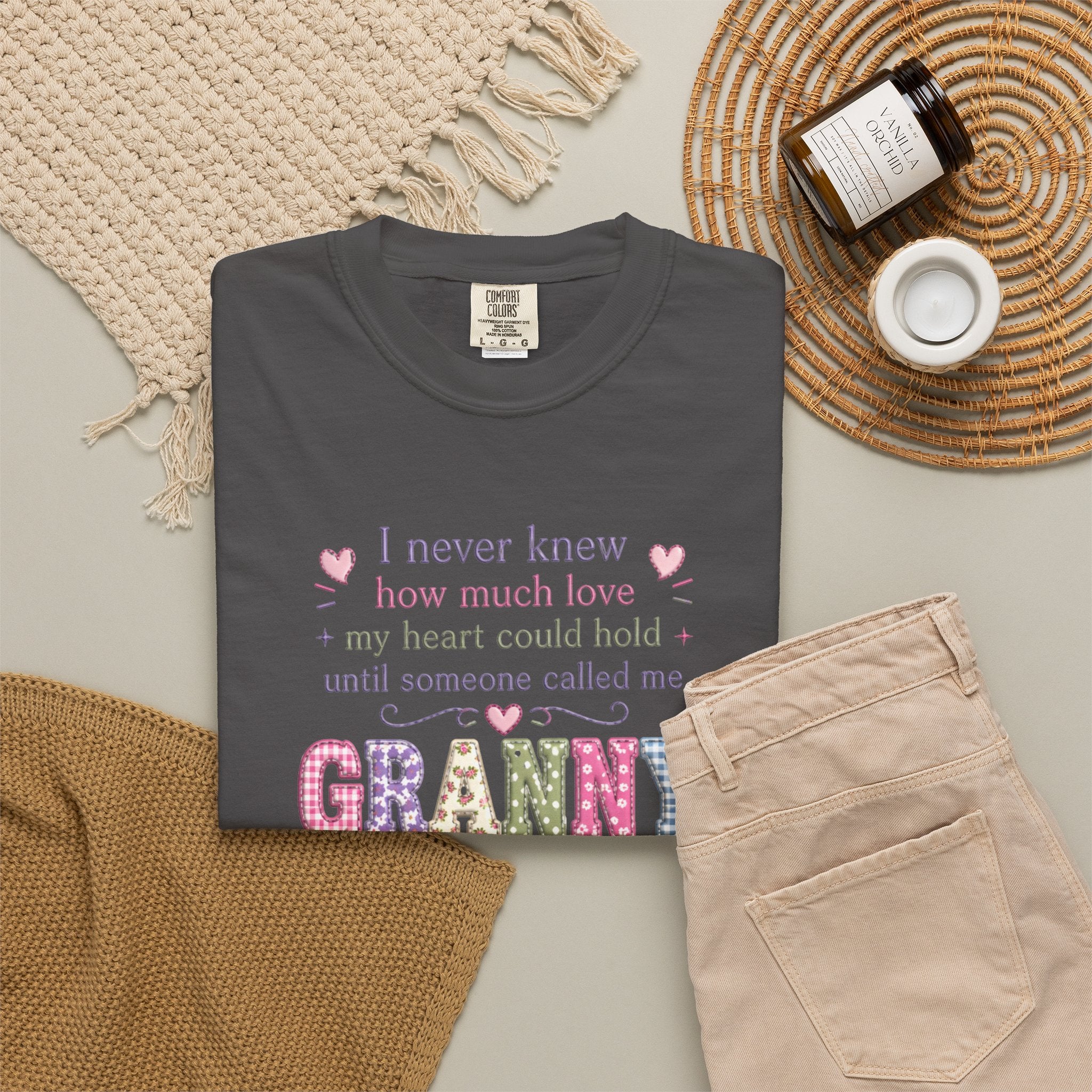 Granny Love T-Shirt — "I Never Knew How Much Love... Until Someone Called Me Granny"